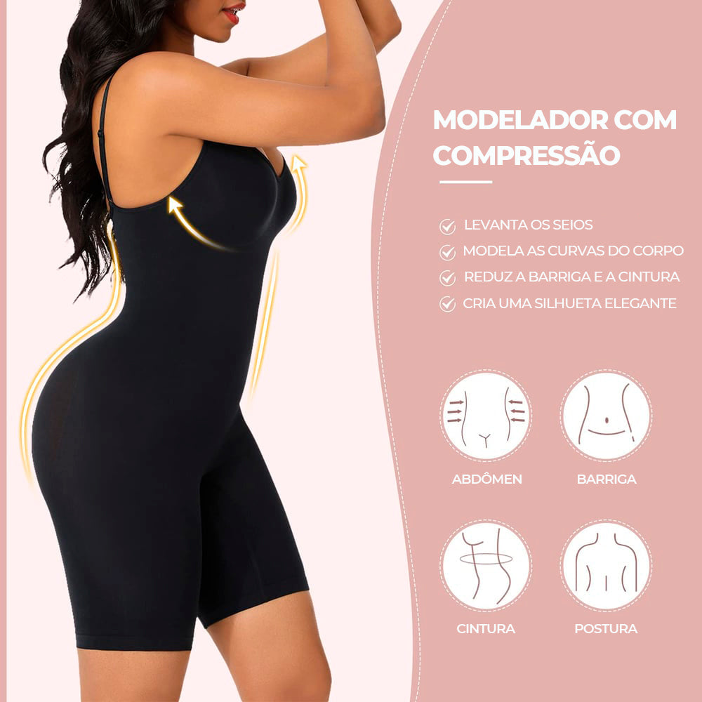 🎁 Body Modelador Supra - Transformação que Realmente Funciona!